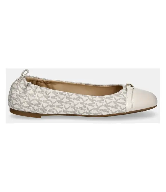 Μπαλαρίνες MICHAEL Michael Kors Mandy χρώμα: μπεζ, 40S5MAFP1B.132