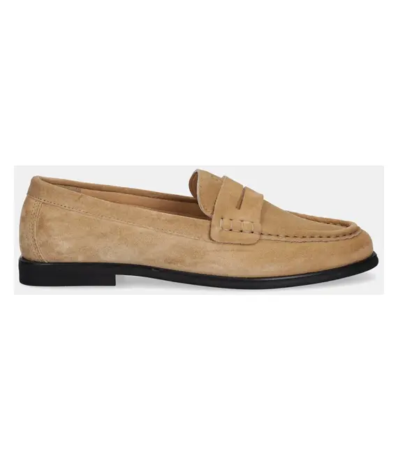 Δερμάτινα μοκασίνια Copenhagen Suede χρώμα: μπεζ, CPH419