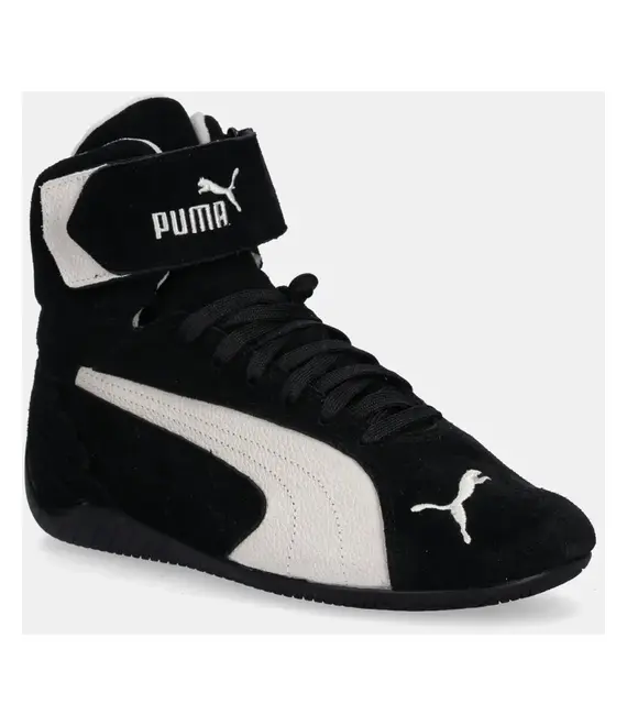 Σουέτ αθλητικά παπούτσια Puma Speedcat Mid χρώμα: μαύρο, 400384