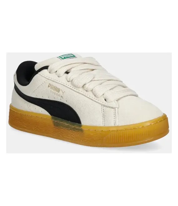 Σουέτ αθλητικά παπούτσια Puma Suede XL Dark Risk χρώμα: μπεζ, 401348