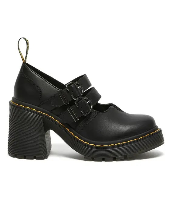 Δερμάτινα γοβάκια Dr. Martens Eviee Mary Jane χρώμα: μαύρο, DM27371001