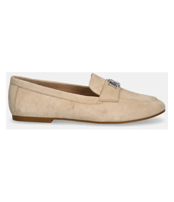 Μοκασίνια σουέτ Lauren Ralph Lauren Averi III χρώμα: μπεζ, 802946809010