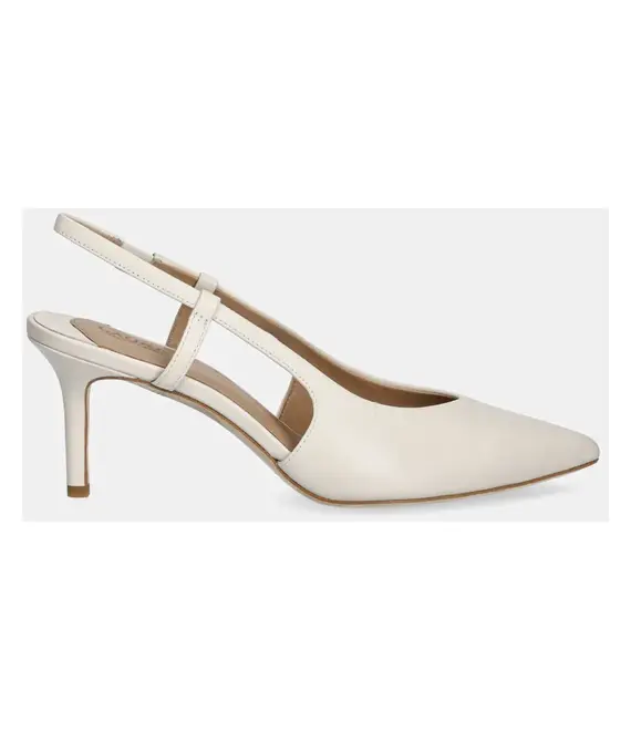 Δερμάτινες γόβες Lauren Ralph Lauren Khloe Slgbck χρώμα: άσπρο, 802966874001