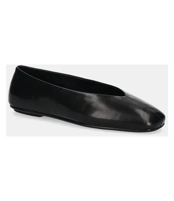 Δερμάτινες μπαλαρίνες Jeffrey Campbell Fathom χρώμα: μαύρο, JC-1528-1-9