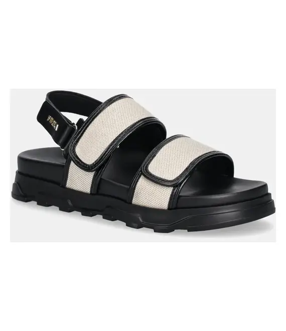Σανδάλια Furla Sporty Chic Sandal χρώμα: μαύρο, YJ53SPC BX3900 EC000
