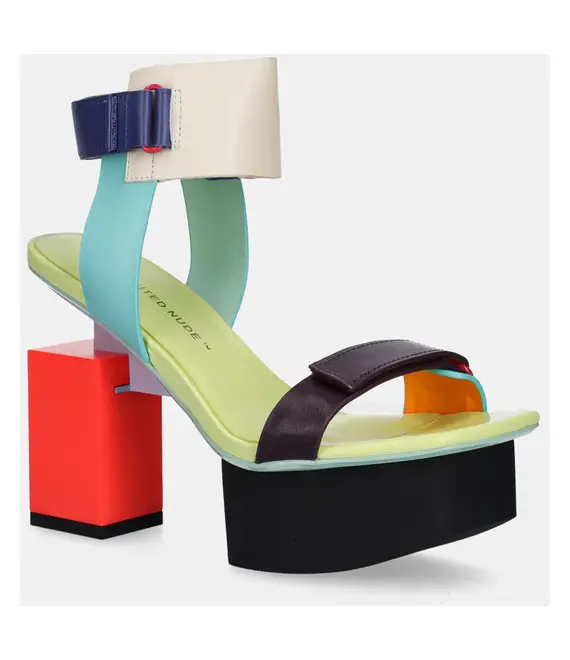 Σανδάλια United Nude Cubist Sandal χρώμα: πολύχρωμο, 1090087716