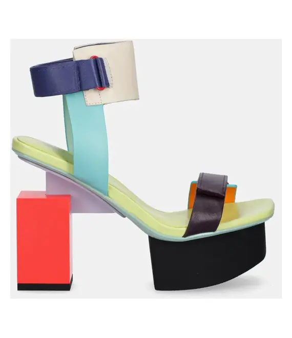 Σανδάλια United Nude Cubist Sandal χρώμα: πολύχρωμο, 1090087716