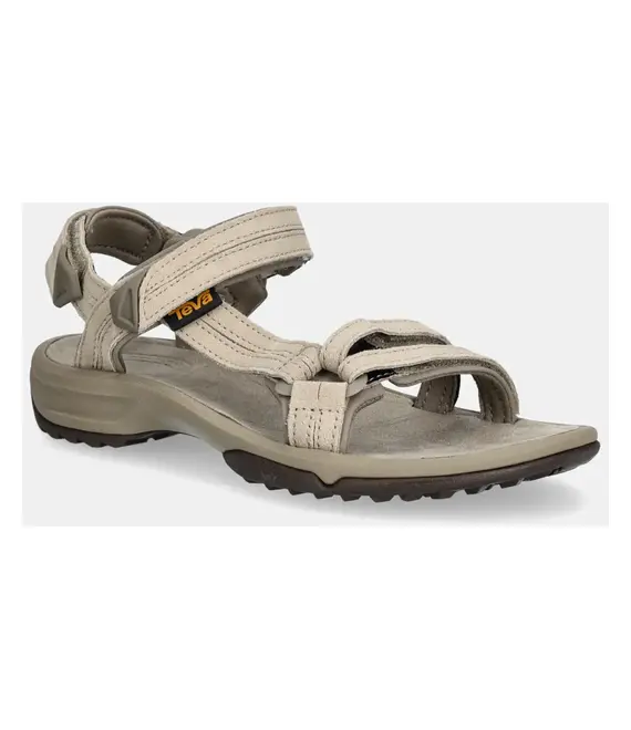 Σανδάλια Teva Terra Fi Lite Suede χρώμα: μπεζ, 1124035