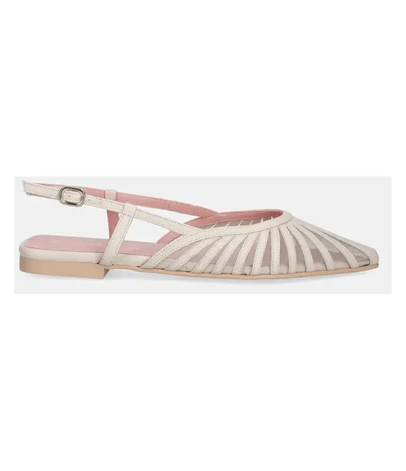Μπαλαρίνες Pretty Ballerinas Yvette χρώμα: μπεζ, 52140_D