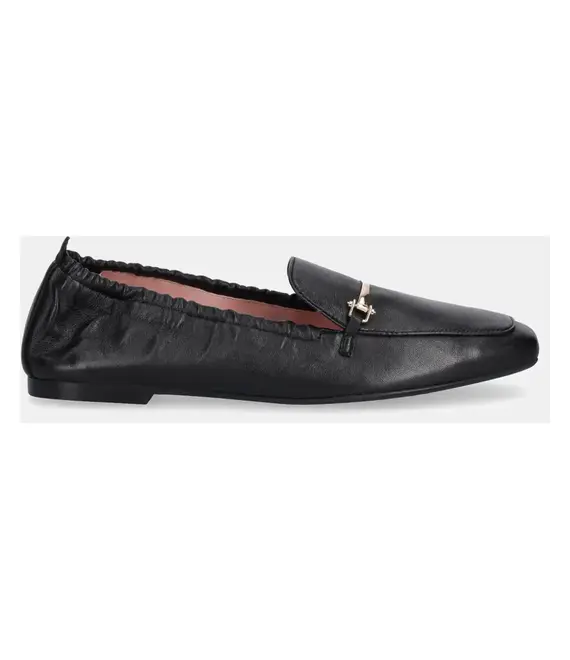 Δερμάτινα μοκασίνια Pretty Ballerinas Camille χρώμα: μαύρο, 52215_A