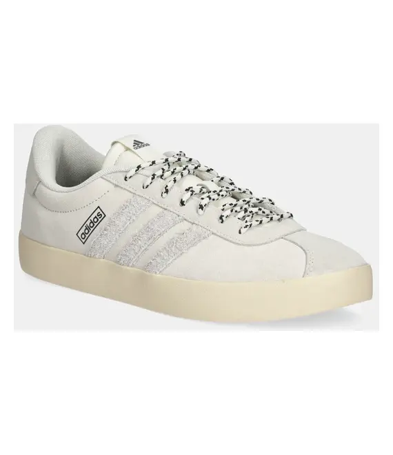 Σουέτ αθλητικά παπούτσια adidas VL Court 3.0 χρώμα: μπεζ, JP5296