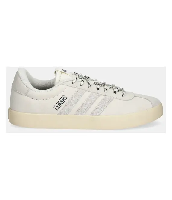 Σουέτ αθλητικά παπούτσια adidas VL Court 3.0 χρώμα: μπεζ, JP5296