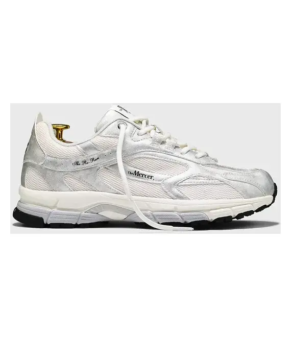 Αθλητικά The Mercer Brand The Re-Run Metallic χρώμα: ασημί, ME251005.996