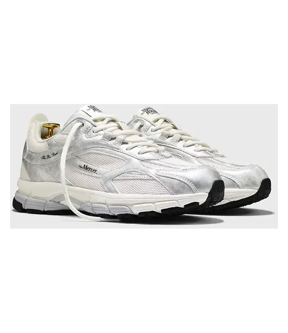 Αθλητικά The Mercer Brand The Re-Run Metallic χρώμα: ασημί, ME251005.996