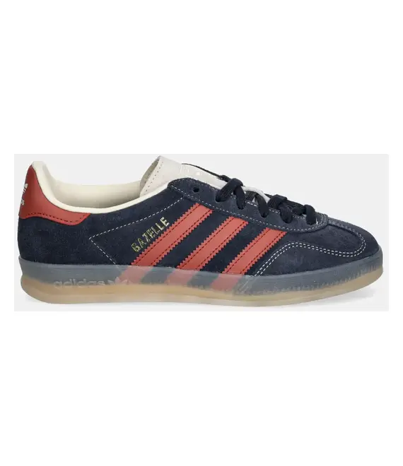Σουέτ αθλητικά παπούτσια adidas Originals Gazelle Indoor χρώμα: ναυτικό μπλε, JH5404