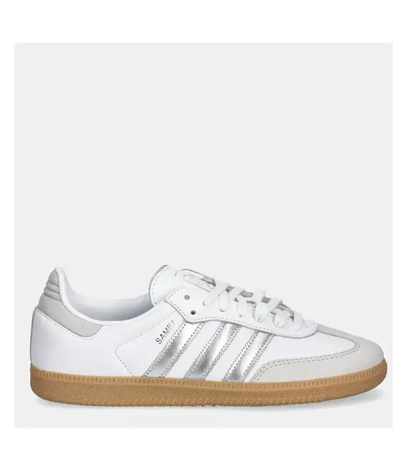 Δερμάτινα αθλητικά παπούτσια adidas Originals Samba OG χρώμα: άσπρο, JI2725