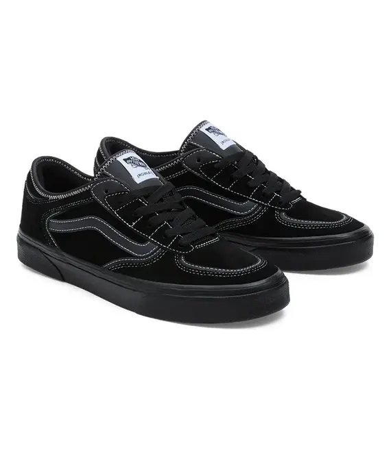 Σουέτ sneakers Vans Rowley Classic χρώμα: μαύρο, VN0009QJH1W1