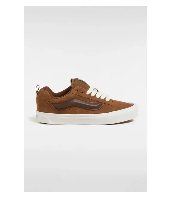 Σουέτ sneakers Vans Knu Skool χρώμα: καφέ, VN000D6CDFM1