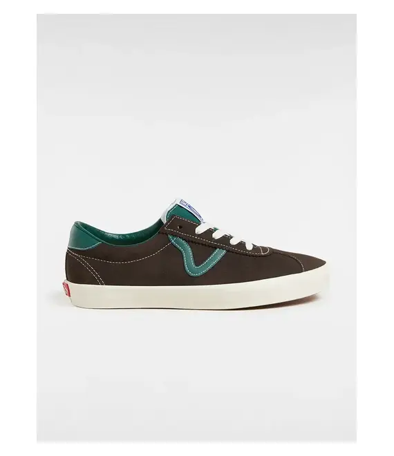 Σουέτ sneakers Vans Sport Low unisex, χρώμα: καφέ, VN000D6NCI21