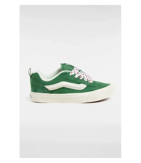 Σουέτ sneakers Vans Knu Skool χρώμα: πράσινο, VN000D6ZBR11