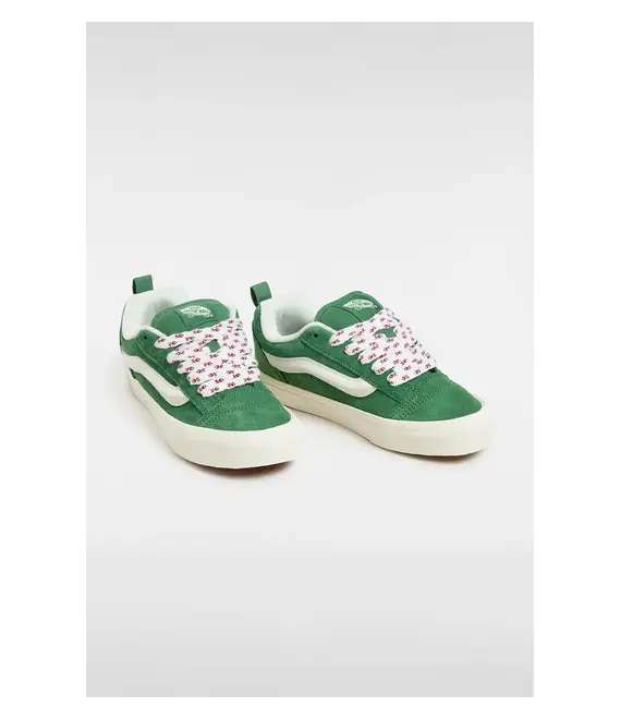 Σουέτ sneakers Vans Knu Skool χρώμα: πράσινο, VN000D6ZBR11