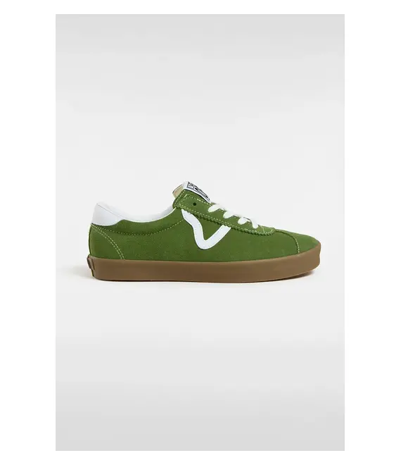 Σουέτ sneakers Vans Sport Low χρώμα: πράσινο, VN000D8XLIM1