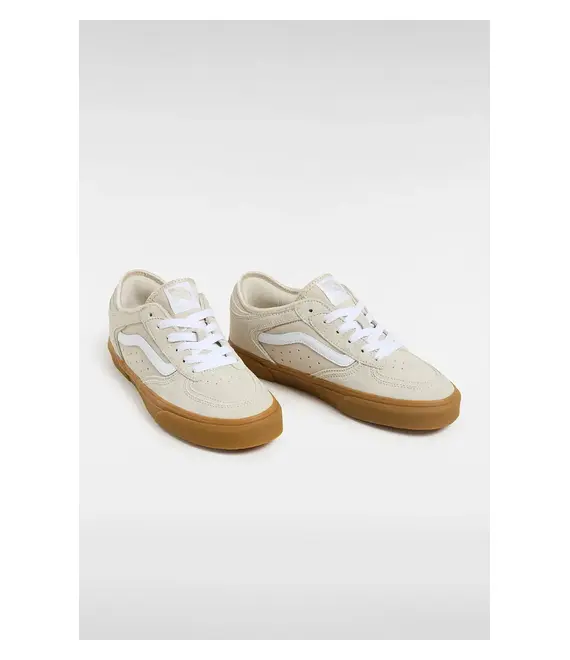 Σουέτ sneakers Vans Rowley Classic χρώμα: μπεζ, VN000SF42LH1