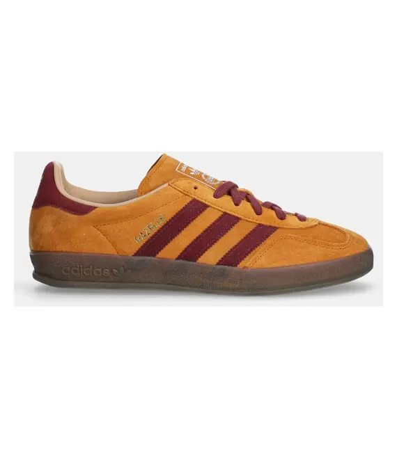Αθλητικά adidas Originals Gazelle Indoor χρώμα: καφέ, JH5411