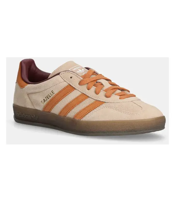 Αθλητικά adidas Originals Gazelle Indoor χρώμα: μπεζ, JH5412