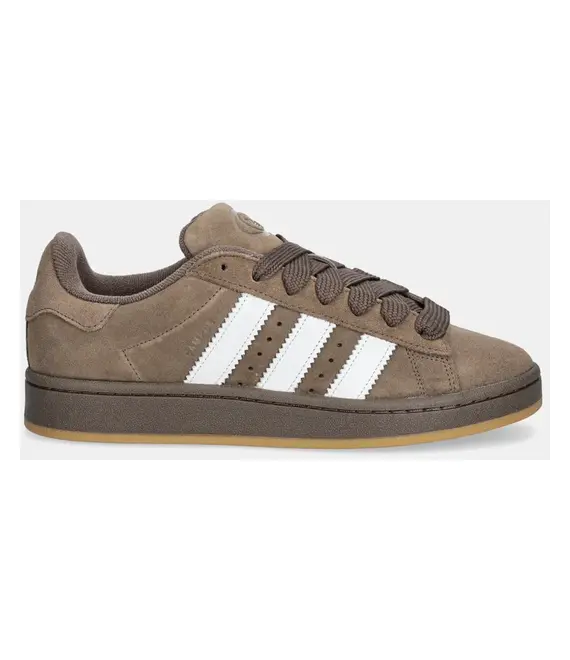 Δερμάτινα αθλητικά παπούτσια adidas Originals Campus 00s χρώμα: καφέ, JH8789