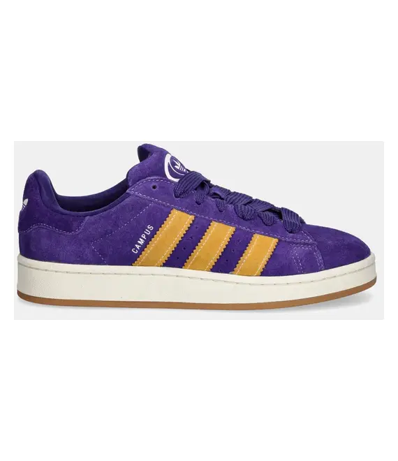 Σουέτ αθλητικά παπούτσια adidas Originals Campus 00s χρώμα: μοβ, JI3166