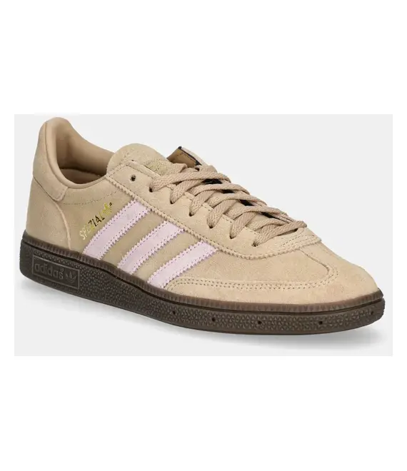 Σουέτ αθλητικά παπούτσια adidas Originals Handball Spezial χρώμα: μπεζ, JI2651