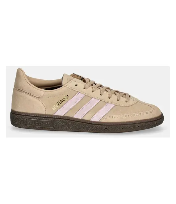Σουέτ αθλητικά παπούτσια adidas Originals Handball Spezial χρώμα: μπεζ, JI2651