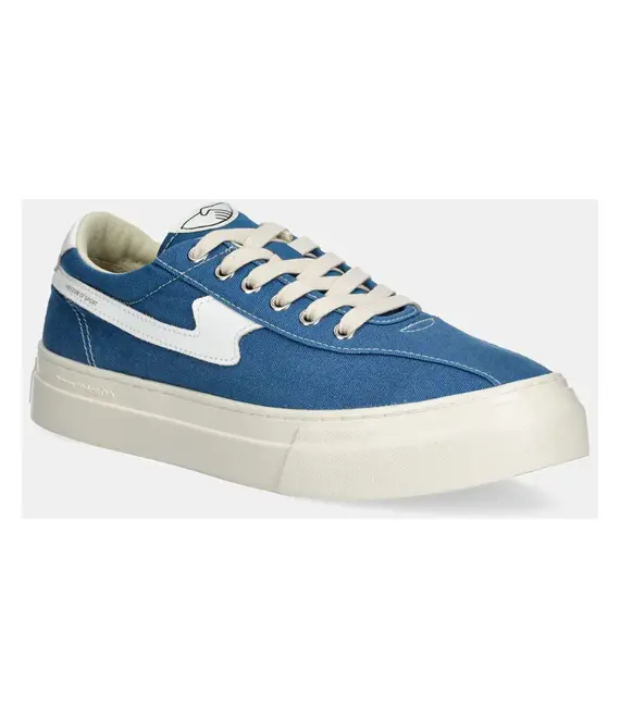 Πάνινα παπούτσια Stepney Workers Club DELLOW S-STRIKE CUP CANVAS χρώμα: μπλε, YA25212