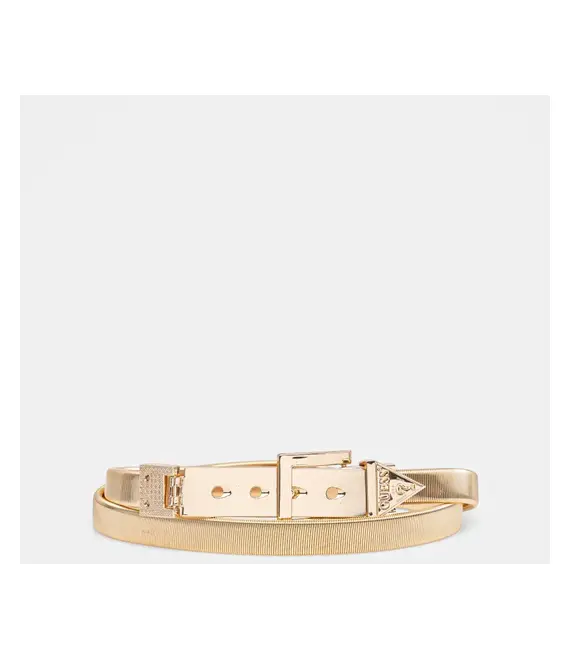 Ζώνη Guess χρώμα: χρυσαφί, BW9191 P5135