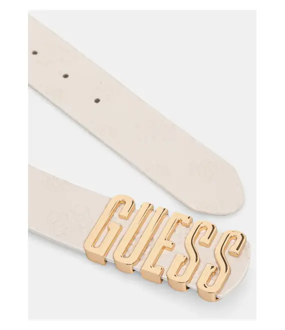 Ζώνη Guess GERTY χρώμα: μπεζ, BW9196 P5135