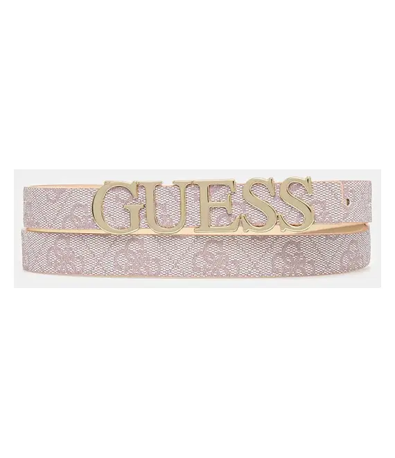 Ζώνη Guess ZAMIRA χρώμα: ροζ, BW9204 P5120