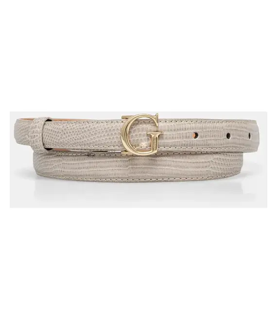 Ζώνη Guess ORLINA χρώμα: γκρι, BW9209 P5120