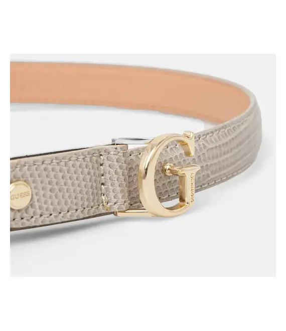 Ζώνη Guess ORLINA χρώμα: γκρι, BW9209 P5120
