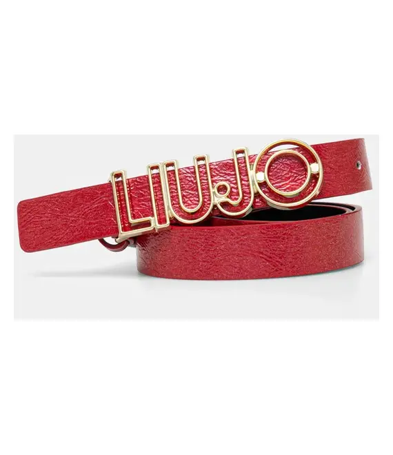 Ζώνη Liu Jo χρώμα: κόκκινο, AA5232 E0008
