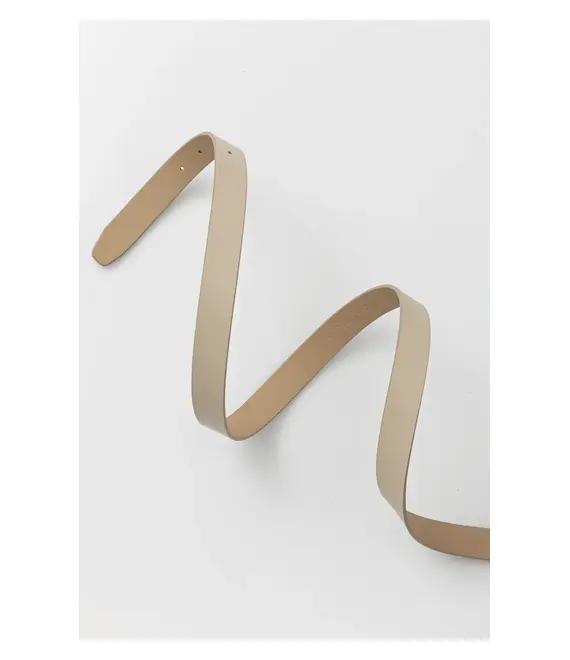 Ζώνη Calvin Klein χρώμα: μπεζ, K60K612936