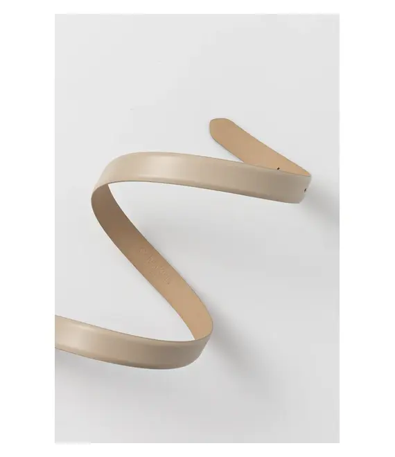 Ζώνη Calvin Klein χρώμα: μπεζ, K60K613156