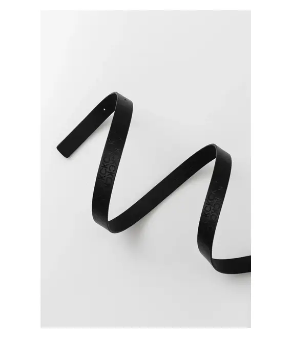 Ζώνη Calvin Klein χρώμα: μαύρο, K60K613244