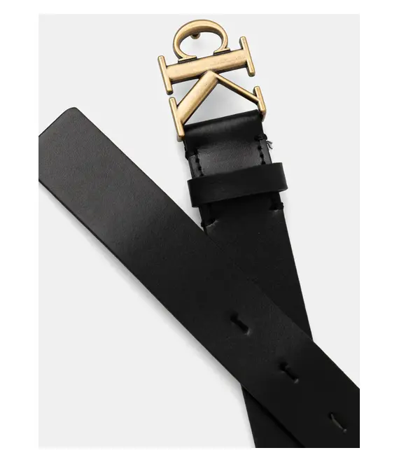 Ζώνη Calvin Klein Jeans χρώμα: μαύρο, LV04K7002G