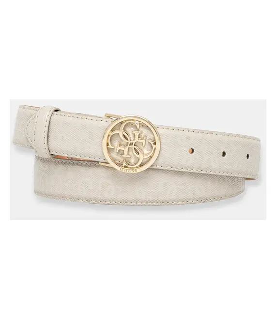 Ζώνη Guess BETULA χρώμα: μπεζ, BW9225 P5230