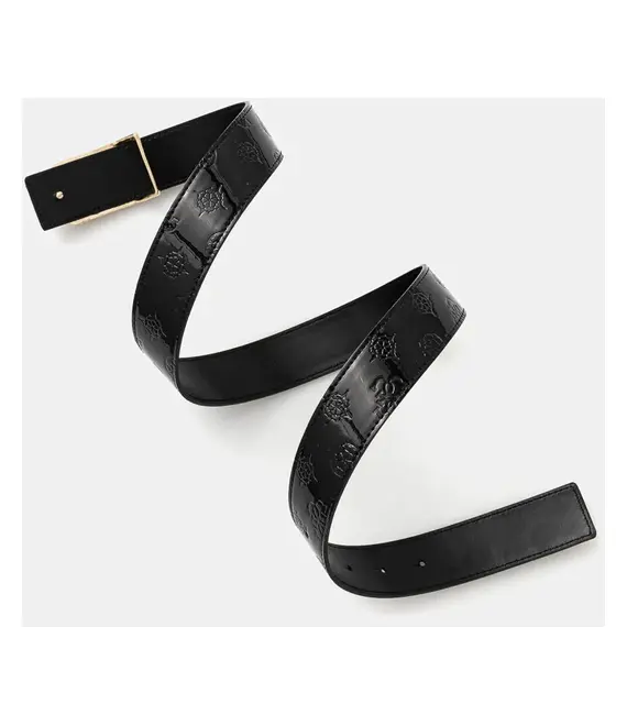 Ζώνη Guess ARNELA χρώμα: μαύρο, BW9230 P5235