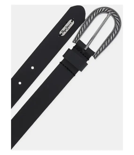 Ζώνη Pepe Jeans CAMILA BELT χρώμα: μαύρο, PL020863