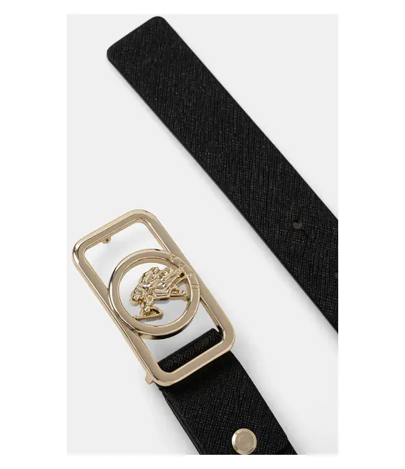 Ζώνη U.S. Polo Assn. CoupeBronze χρώμα: μαύρο, AIUCF2472WVP