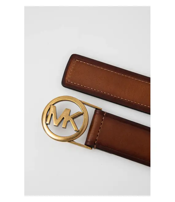 Δερμάτινη ζώνη MICHAEL Michael Kors χρώμα: καφέ, 559167