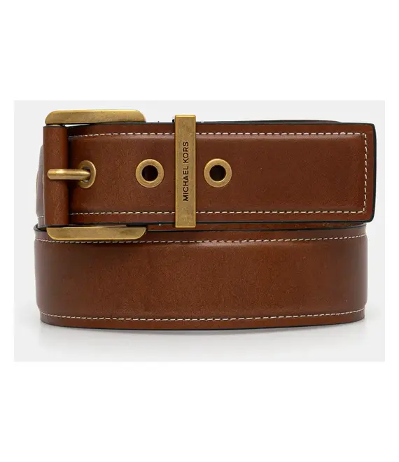 Δερμάτινη ζώνη MICHAEL Michael Kors χρώμα: καφέ, 559097